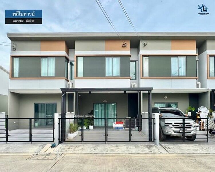 Bangkok, Real Estate For Sale, THB 2200000,  2 BR,  17 Sq. Feet,  LM26-0127 ขายทาวน์โฮม 2 ชั้น พลีโน่ทาวน์ พระ