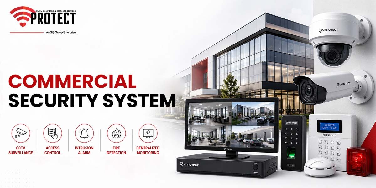 Gurgaon, Electronics, Commercial Security System For Complete Business Protection | VProtect India