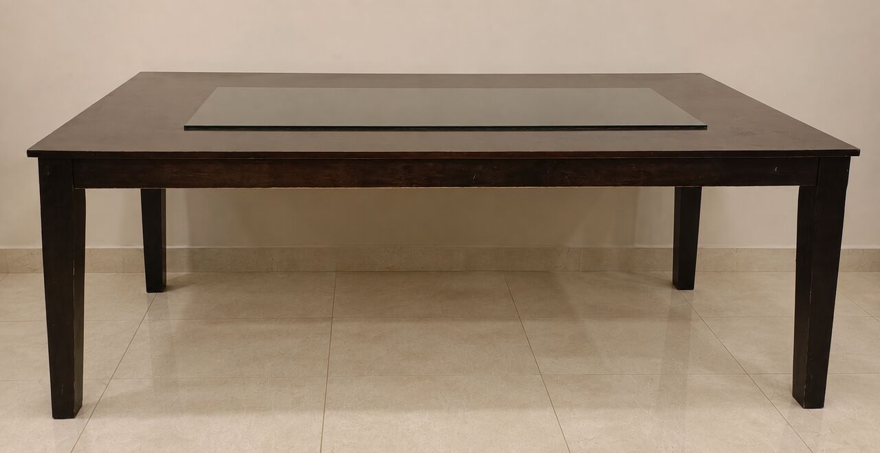 Manama, Furniture, BHD 40,  Large Wooden Dining Table For Sale W/o Chairs
