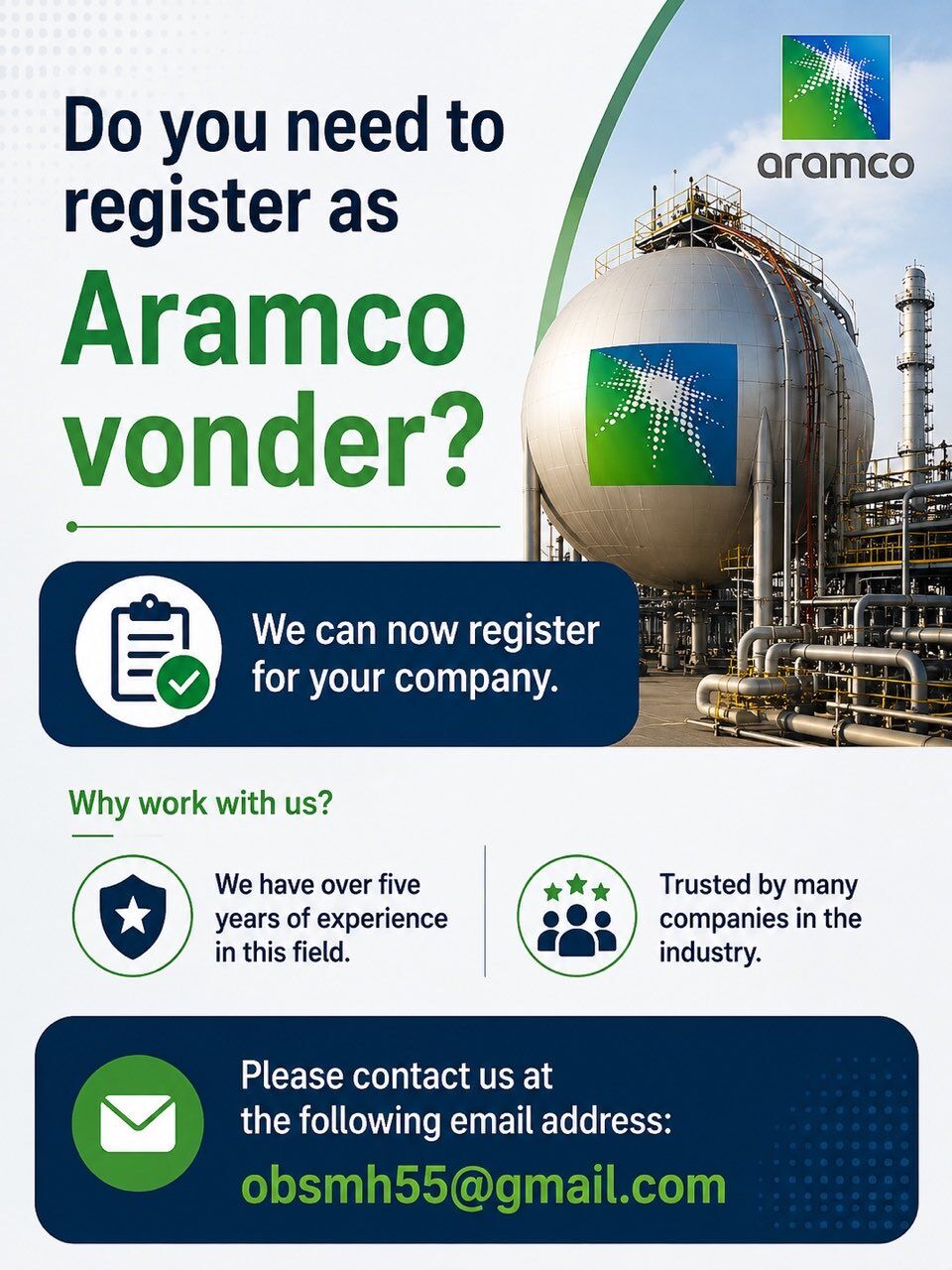 Riyadh, Local News, Register As Aramco Vonder