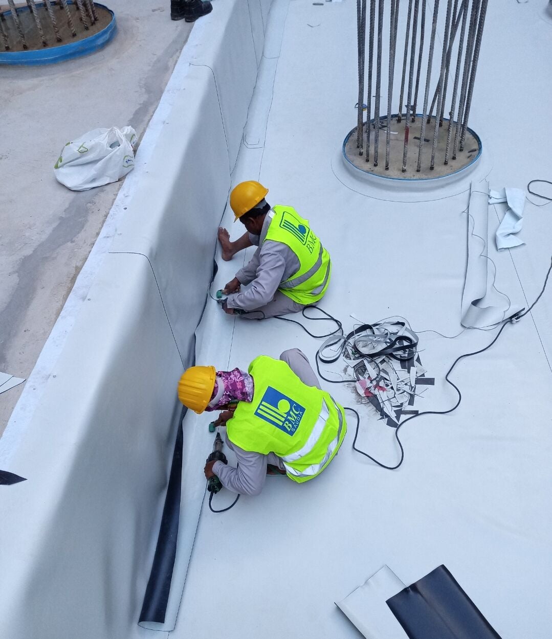 Yanbu, Construction, Tank Lining , Wet Area ( Toilet ) , Roof Water Proofing & Thermal Insulation
