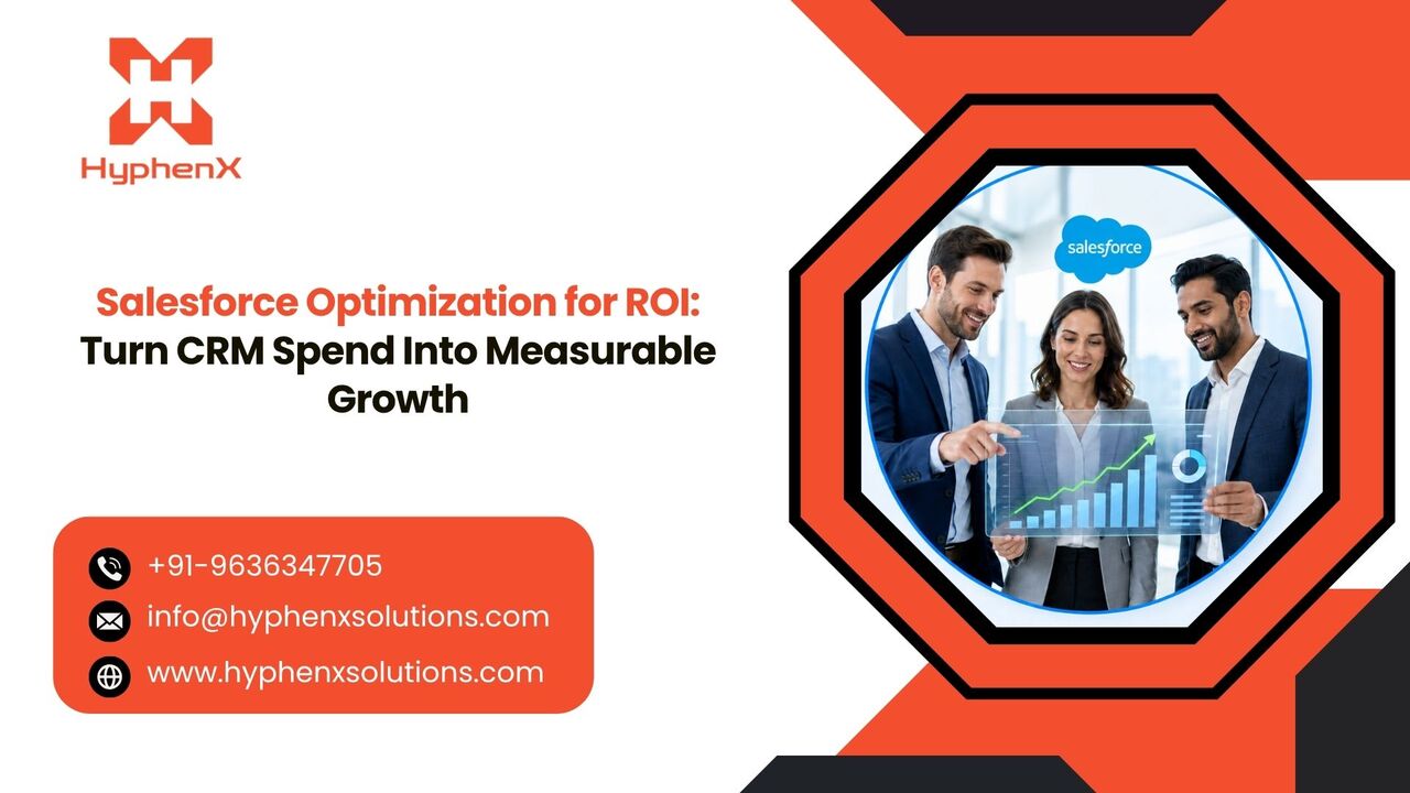 Jaipur, Software Development, Salesforce Optimization For ROI: Turn CRM Spend Into Measurable Growth