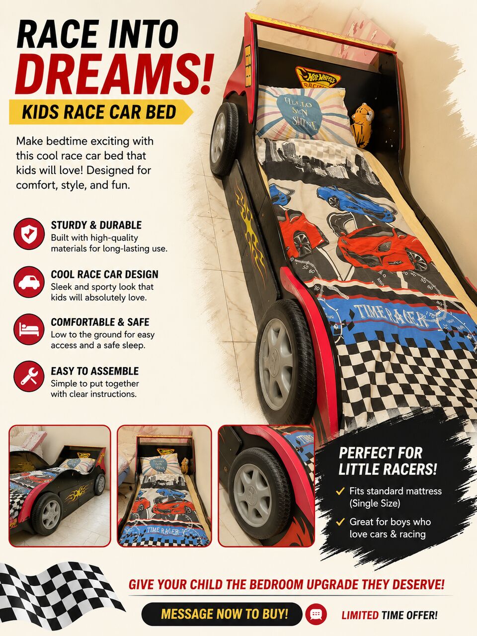Dhahrat Laban, Furniture, SAR 150,  KIDS BED