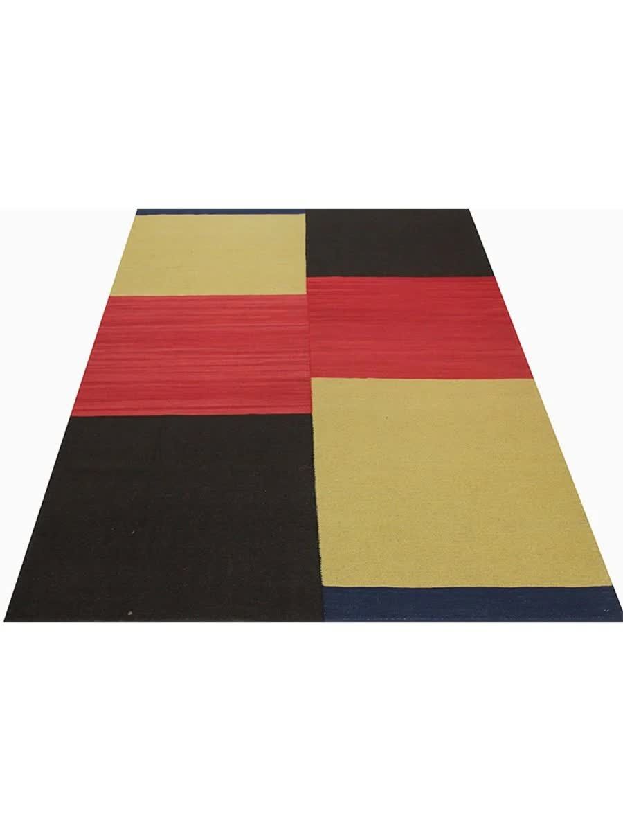 New York, Furniture, USD 320,  4x6 Black Persian Kilim Area Rug In DFW TX