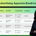 Connect With Advertising Agencies Seeking New Solutions
