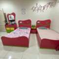 SAR 800,  Two Single Beds With Cupboard ,dressing Table And Twi Side Tables