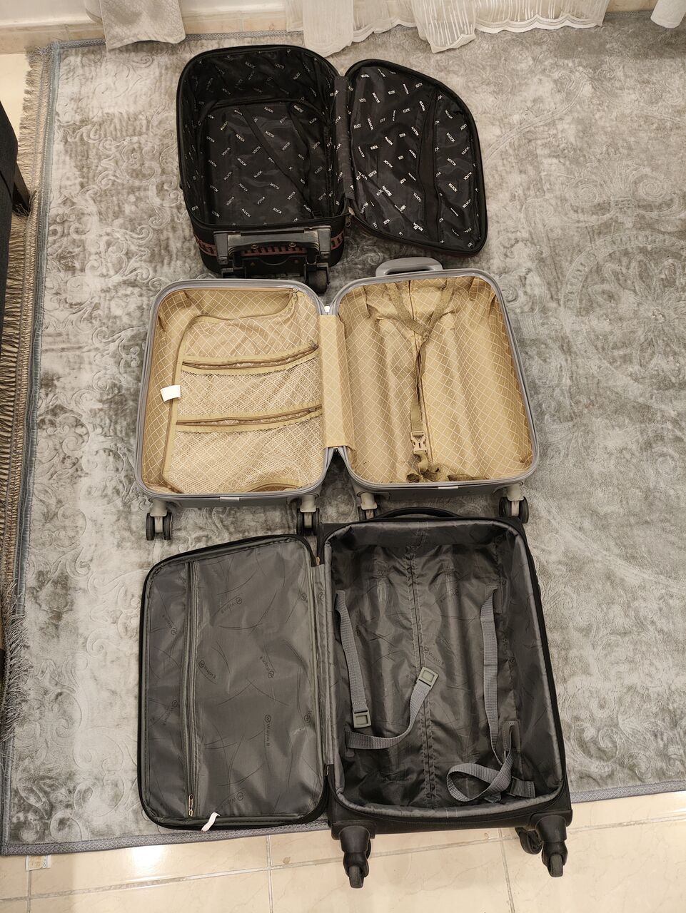 Jeddah, Clothing & Accessories, SAR 150,  3 Suitcases (Inflight Hand Luggage Size)