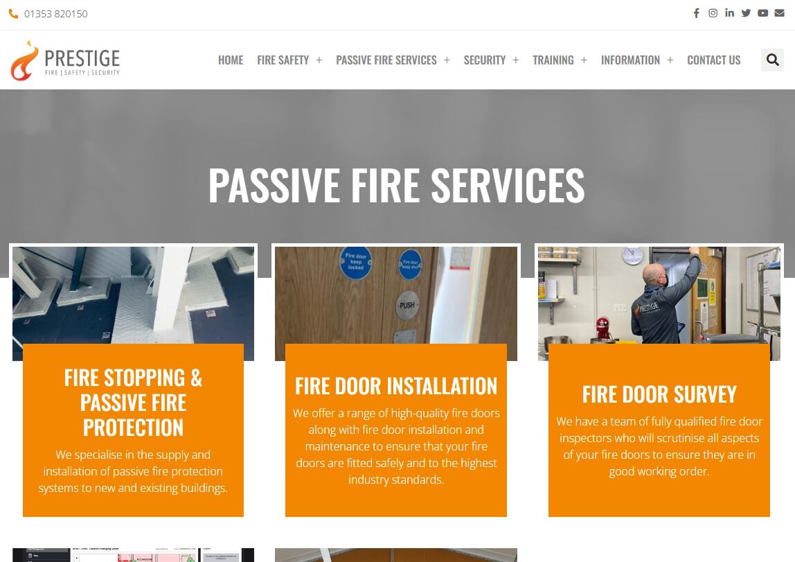London, Business, Passive Fire Protection For Safer Buildings Across Cambridgeshire