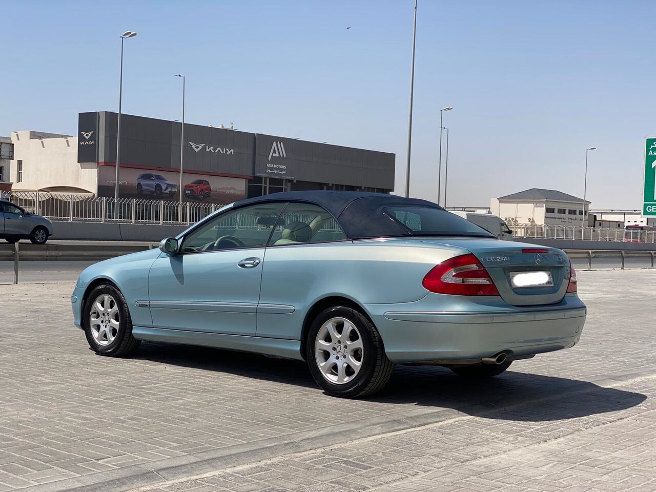 Manama, Vehicles, Cars & Trucks , BHD 1750,  Mercedes Benz CLK-240,  2004,  Automatic,  131450 KM,    (Green)
