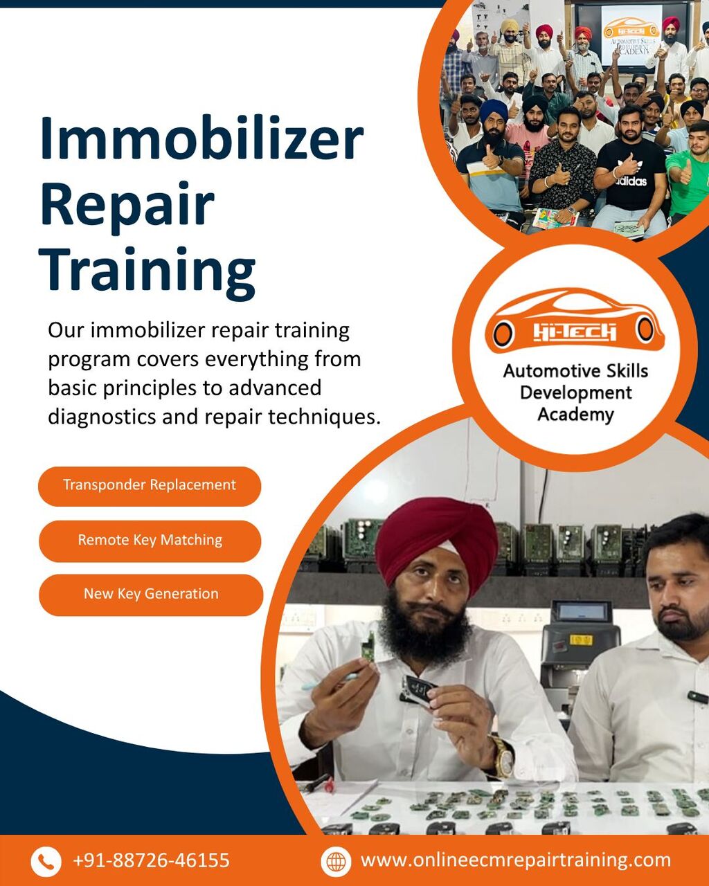 Punjab, Automotive, Learn Advanced Car Immobilizer & ECM Repair At Hi-Tech Khanna
