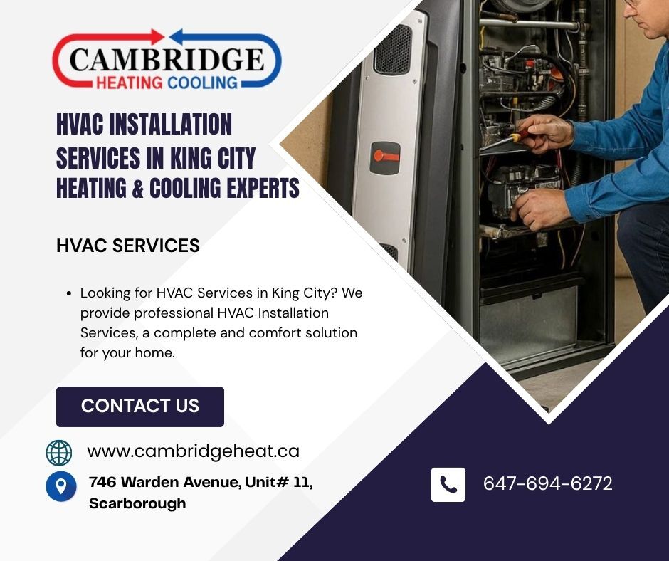 Toronto, Appliance Repair, HVAC Installation Services In King City | Heating & Cooling Experts