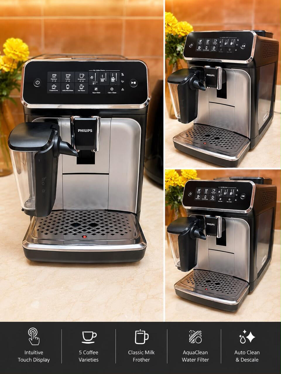 Khobar, Appliances, SAR 1700,  Phillips Coffee Machine 3200 Latte Go
