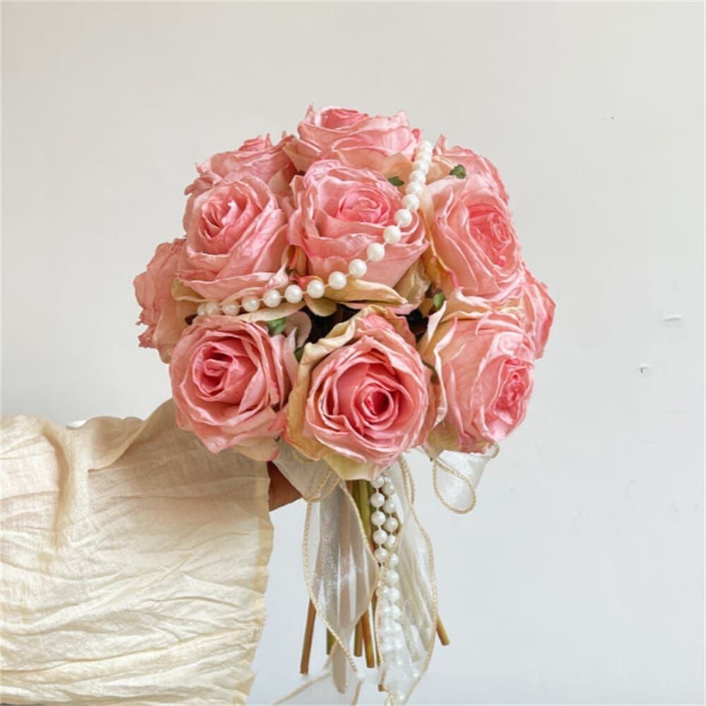 Brisbane, Household Items, AUD 46,  Pink Rose Wedding Bouquet For Sale In Australia