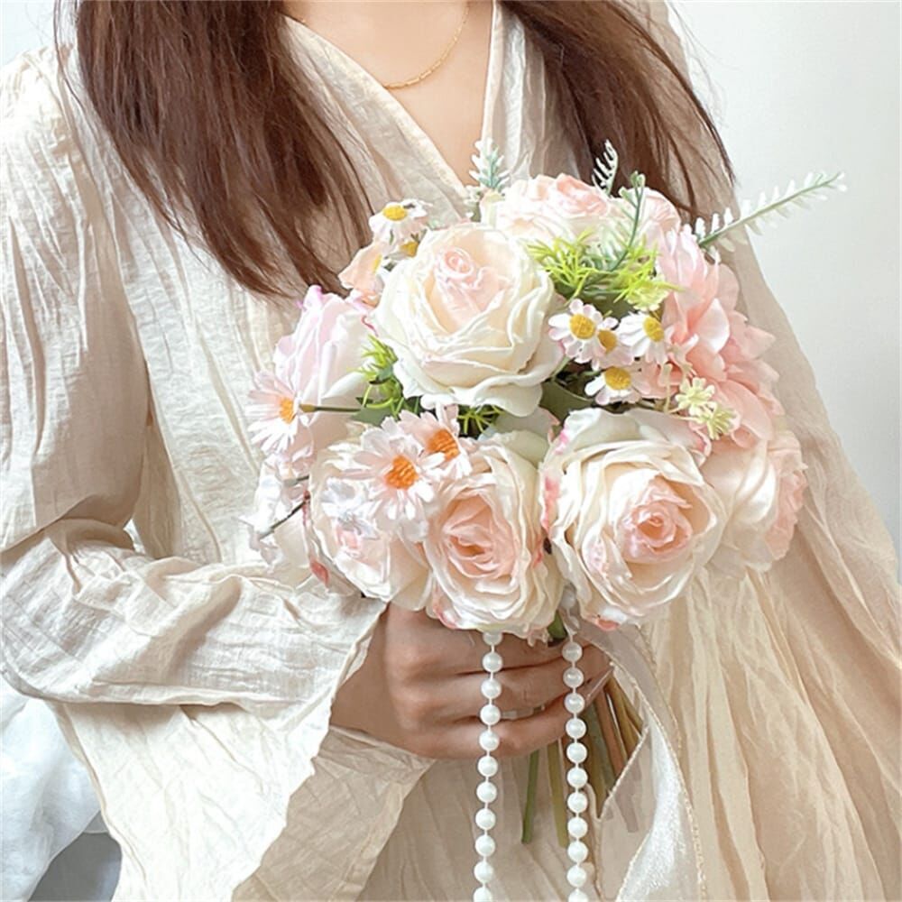 Brisbane, Household Items, AUD 46,  Pink Rose Wedding Bouquet For Sale In Australia