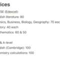 SAR 60, IGCSE & A-level Books (Edexcel+CIE)