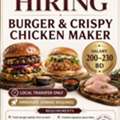 BURGER & CRISPY CHICKEN MAKER