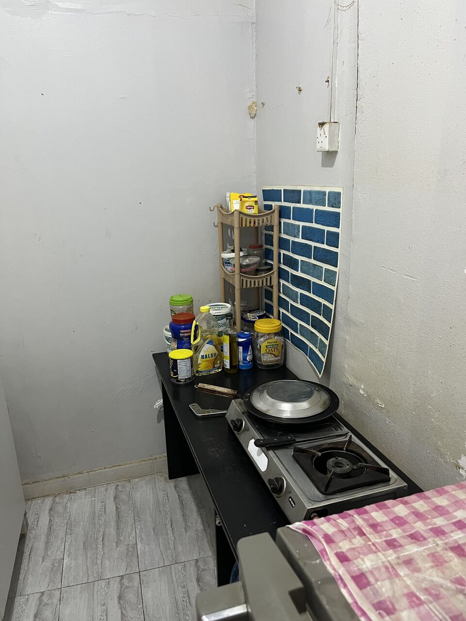 Riyadh, Rooms for Rent, SAR 1400/month,  40 Sq. Meter,  Furnished Bachelor Room With Private Kitchen & Washroom &ndash; Al Wurood, Riyadh
