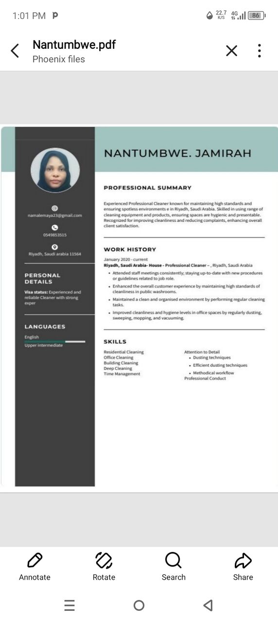 Riyadh, Job Seekers, Job Cleaning