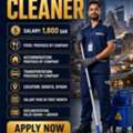 🚨 JOB OPPORTUNITY – CLEANER 🚨