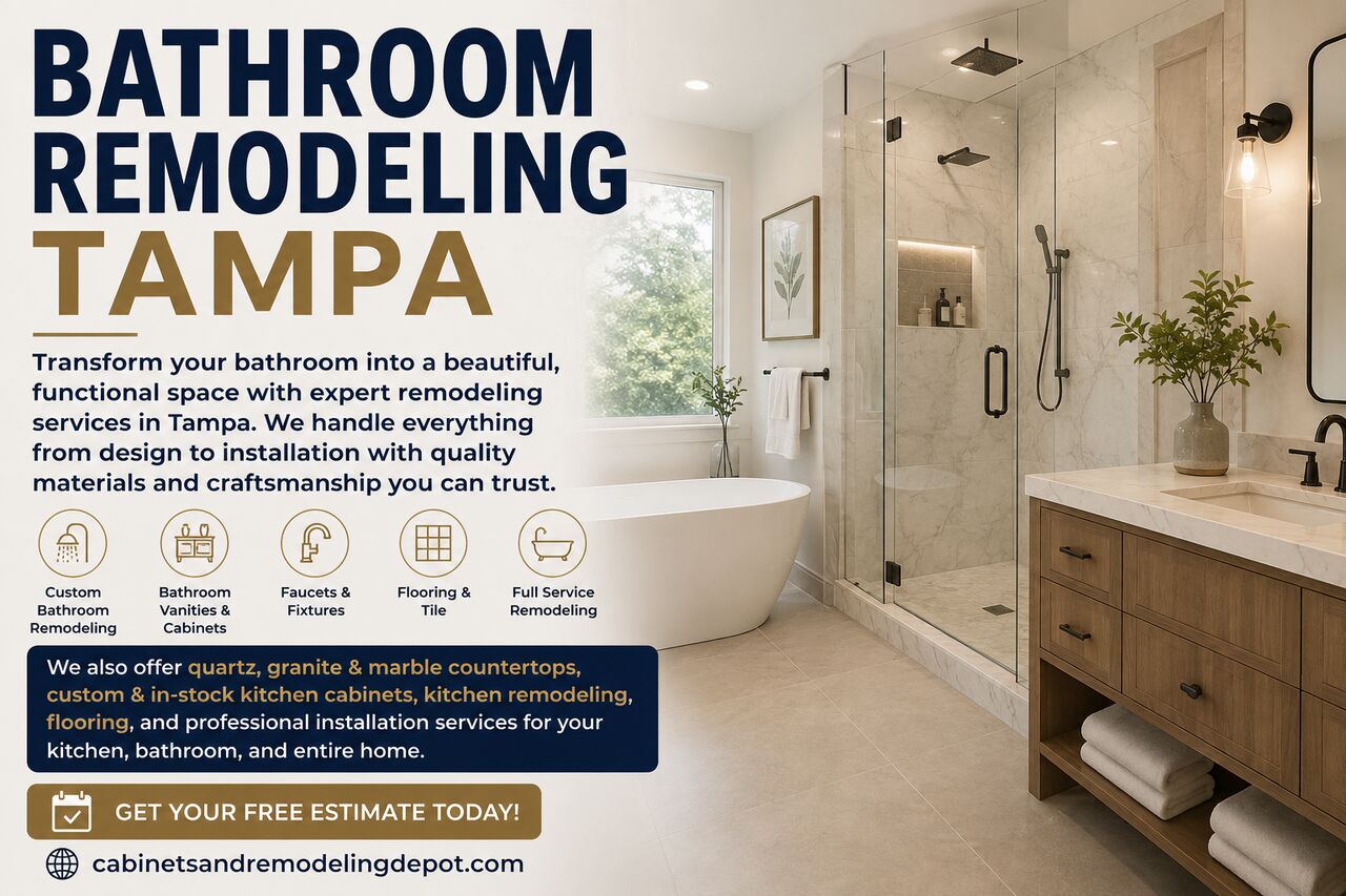 Tampa Bay, Construction, Bathroom Remodeling Tampa Premium Designs