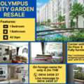 THB 4200000,  1 BR,  42 Sq. Meter,  Olympus City Garden 42 Sqm Resale Unit On Foreign Name