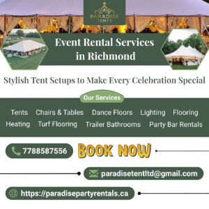 Surrey, Event Planning, Event Rental Services In Richmond For Comfortable Gatherings