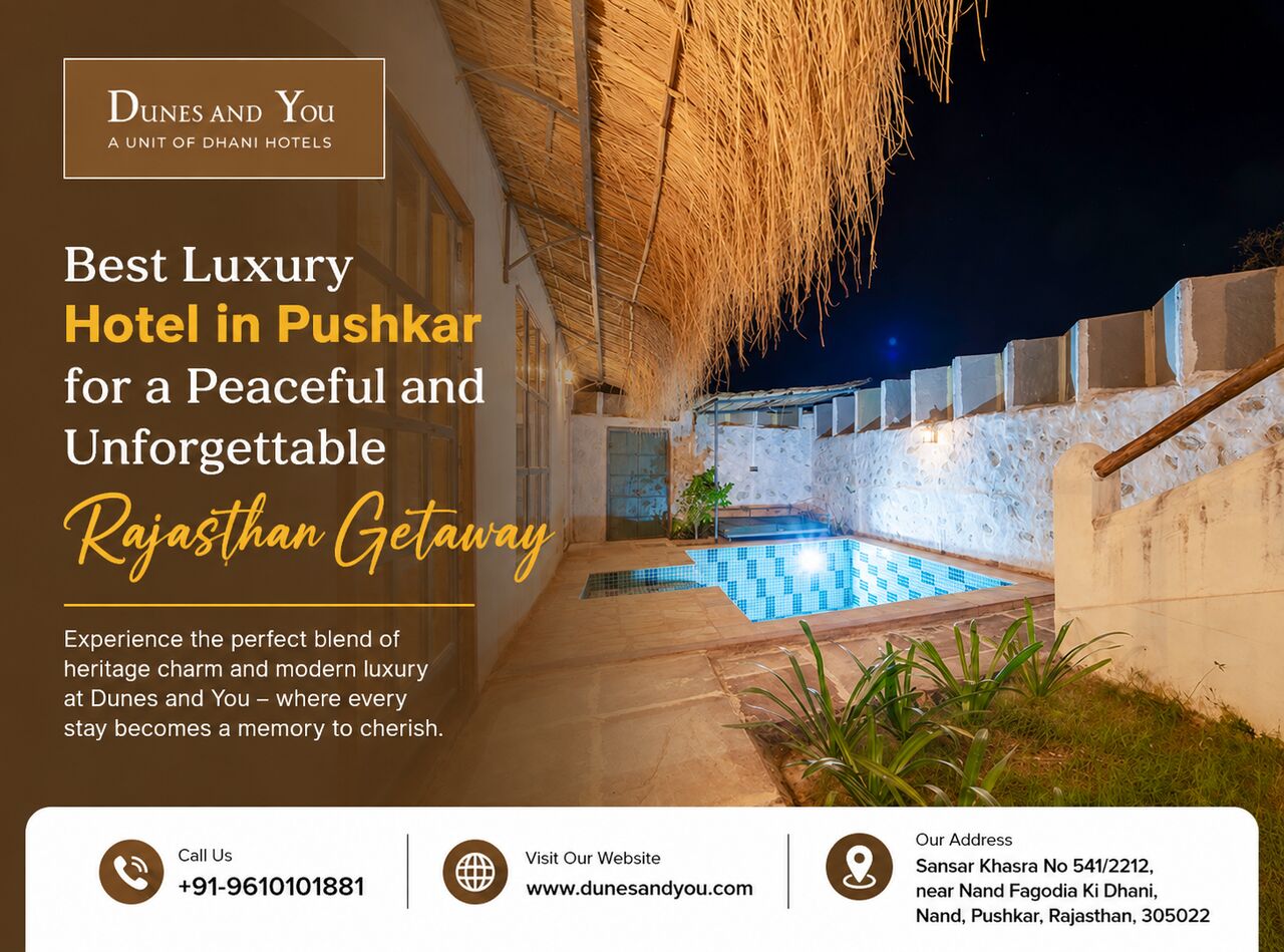 Jaipur, Restaurants, Best Luxury Hotel In Pushkar For A Peaceful And Unforgettable Rajasthan Getaway