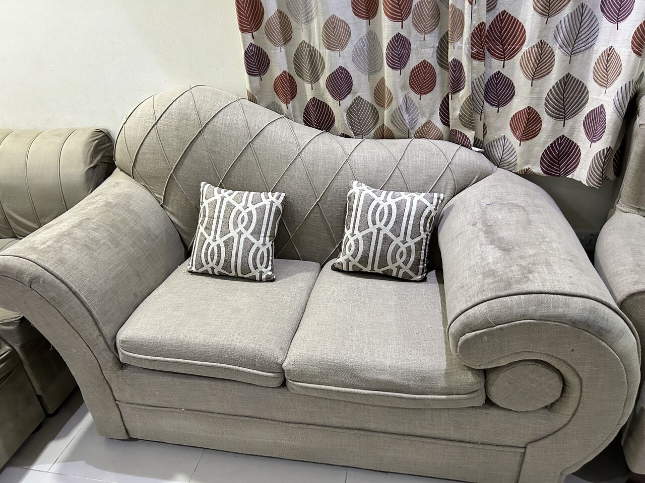 Dammam, Furniture, SAR 350,  7 Seater Sofa Set