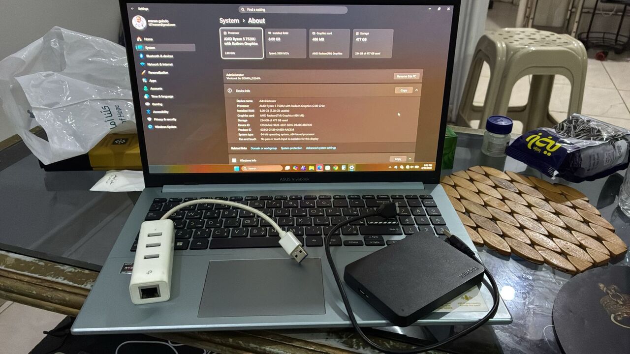 Jeddah, Computers, SAR 2200,  Asus Laptop For Sale