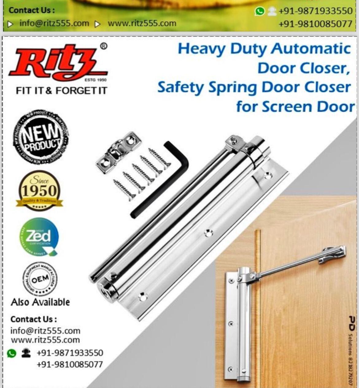Mumbai, Heavy Equipment, Safety Spring Door Closer