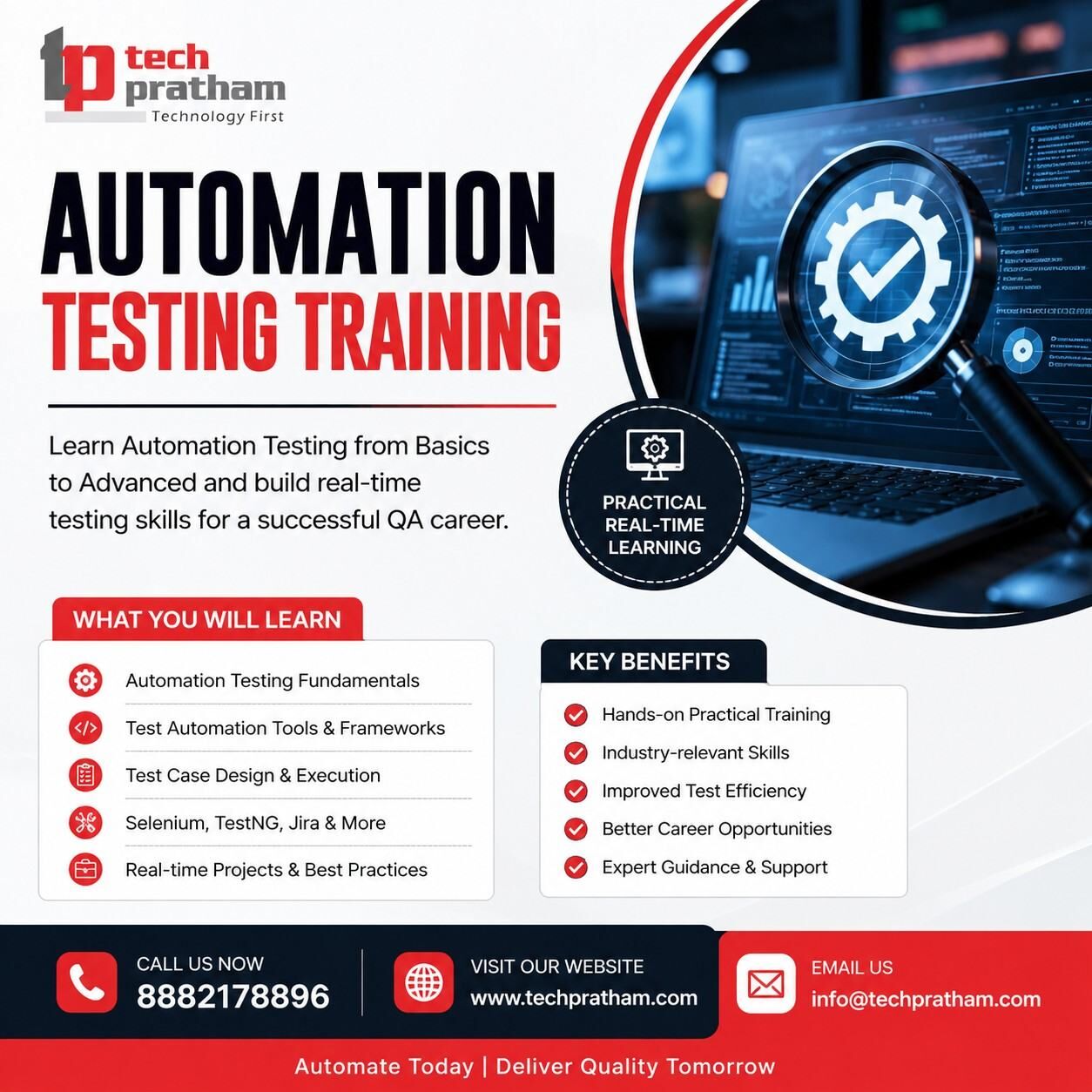 New Delhi, Education, Automation Testing Training
