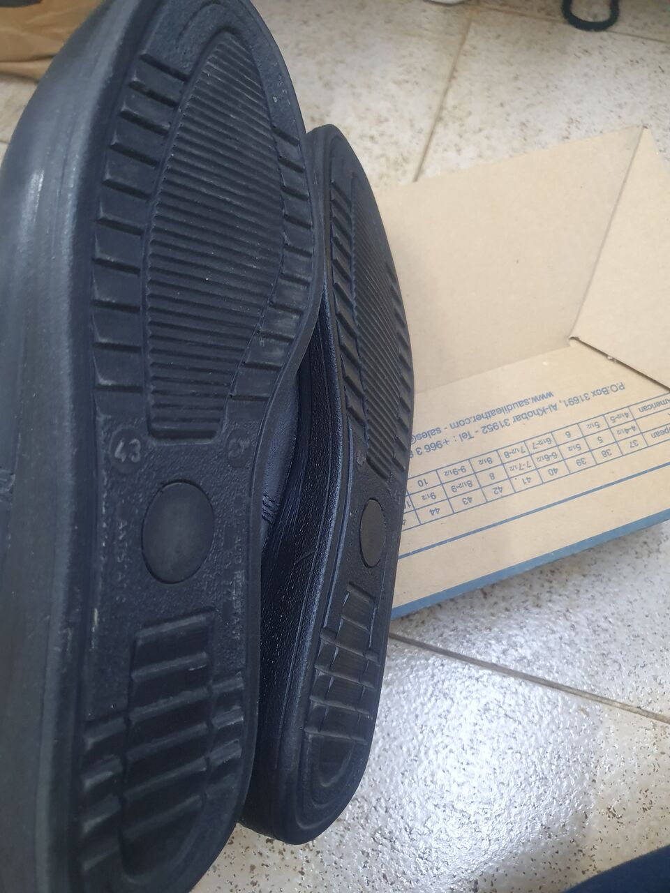 Riyadh, Clothing & Accessories, SAR 75,  Brand New Safety Leather Shoe For Office And Work Place Usable