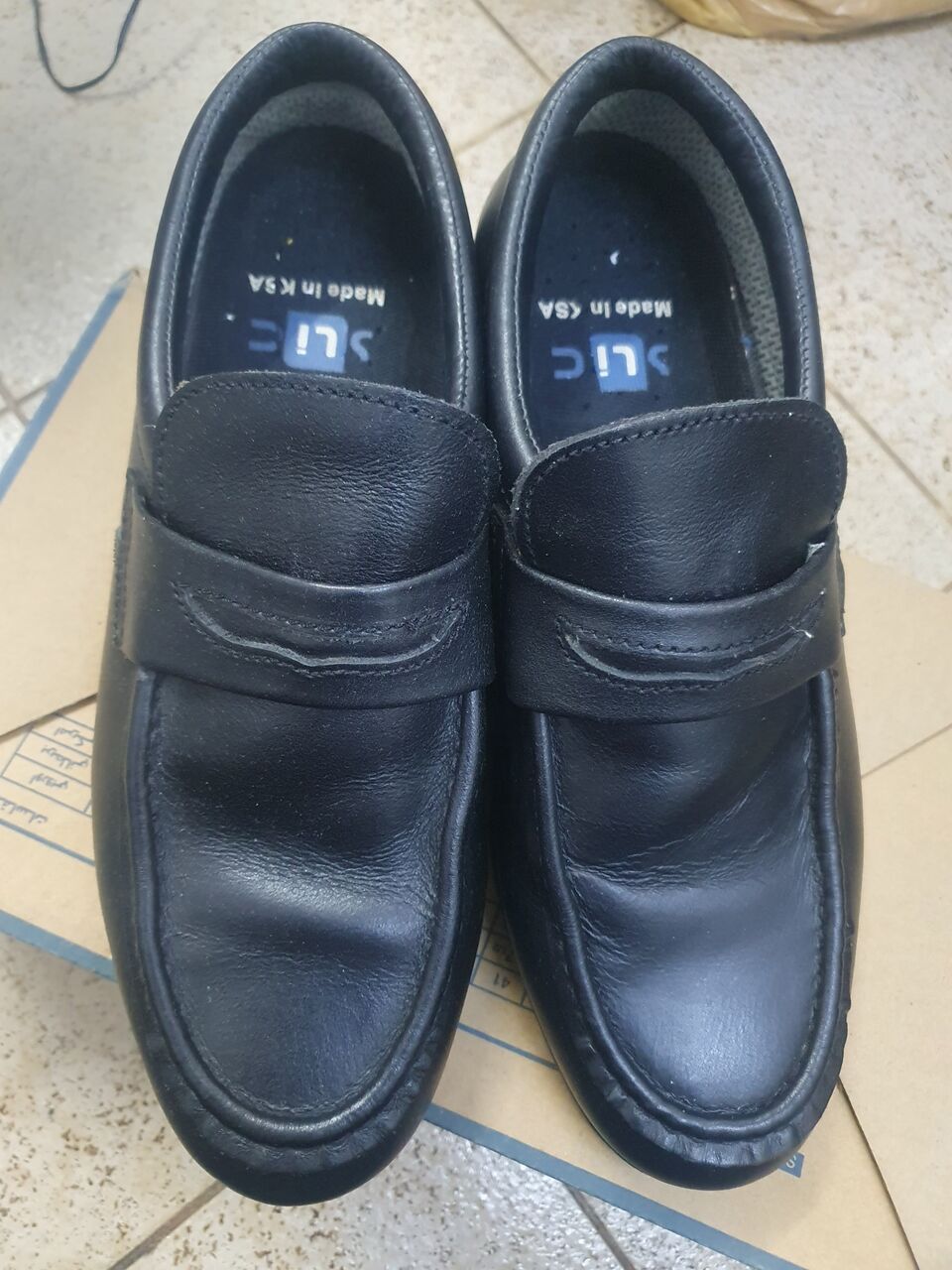 Riyadh, Clothing & Accessories, SAR 75,  Brand New Safety Leather Shoe For Office And Work Place Usable