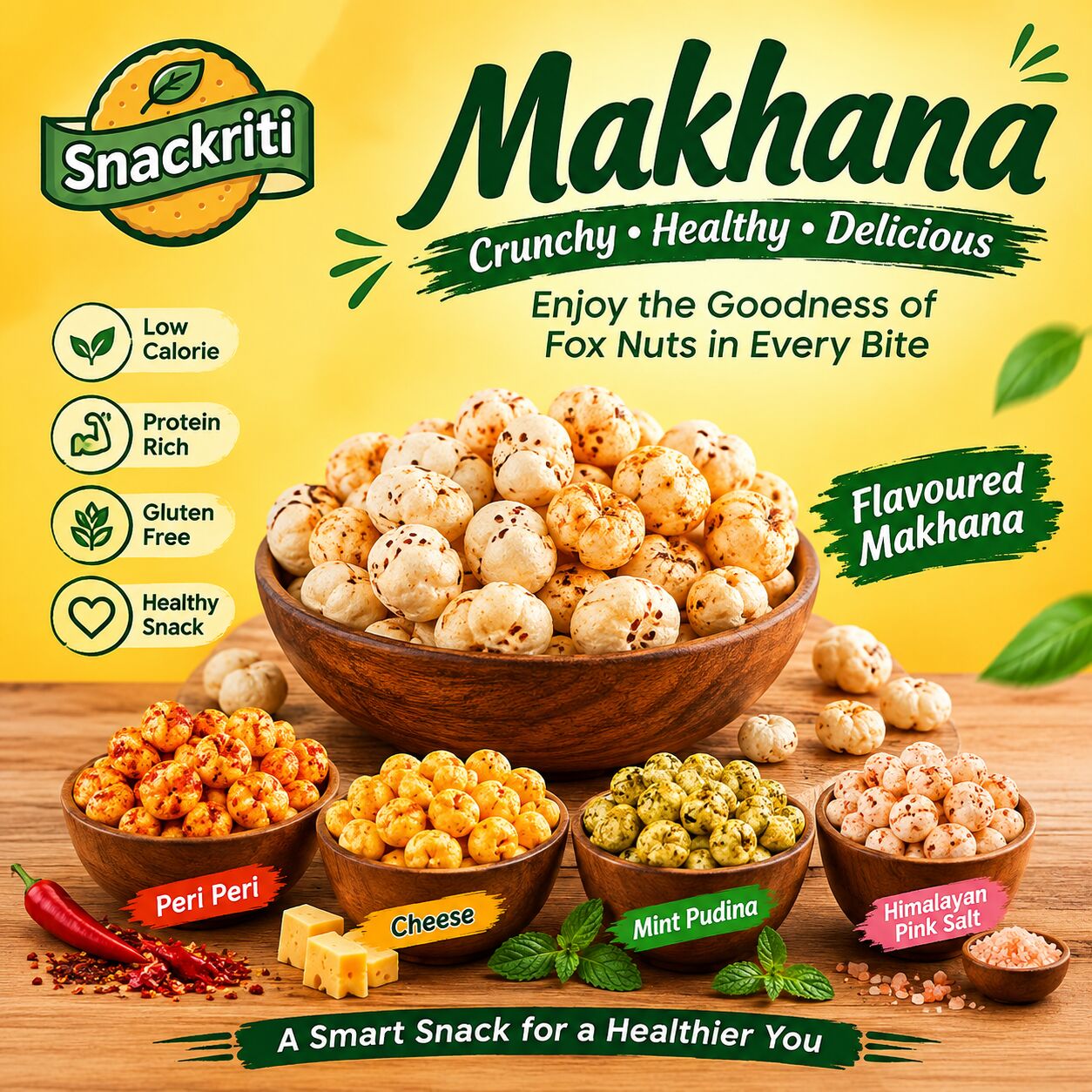 Mumbai, Food, Makhana: Benefits, Types, Healthy Snacks & How To Buy Makhana Online