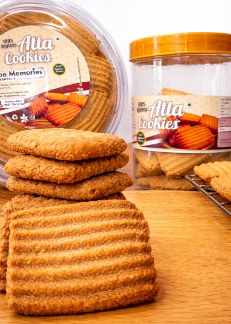 Mumbai, Food, INR 179,  Atta Biscuits &ndash; Crispy & Delicious Whole Wheat Cookies | Doon Memories