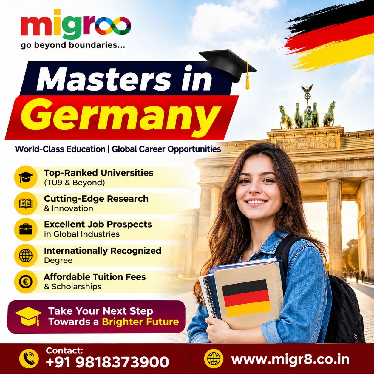 Rohini, Free Items, Masters In Germany