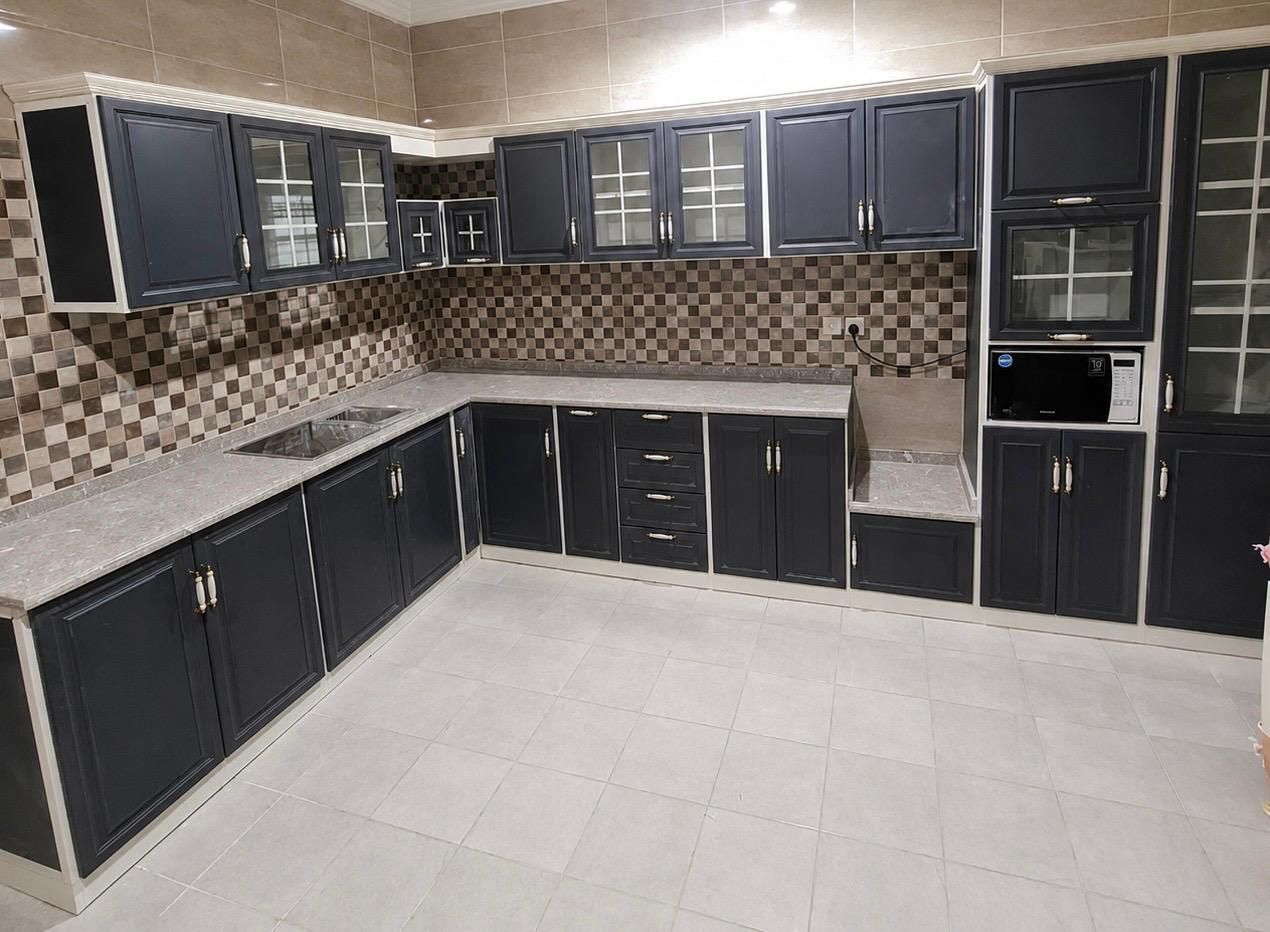 Jeddah, Furniture, SAR 1900,  Kitchen Cabinets 2022 (Good Quality - Well Maintained - With Premium Stainless Steel Sink)