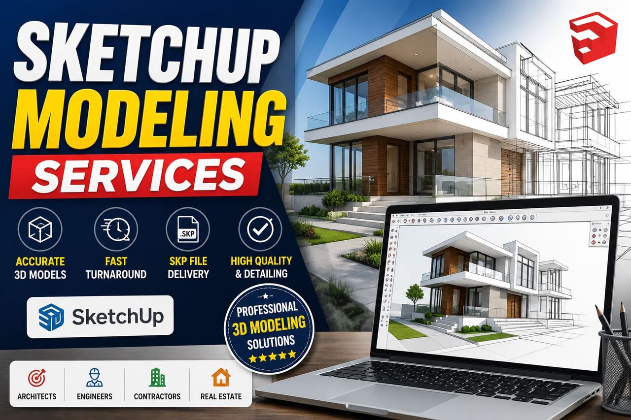 Dallas, Construction, High-Quality SketchUp Modeling Services In USA At Best Price
