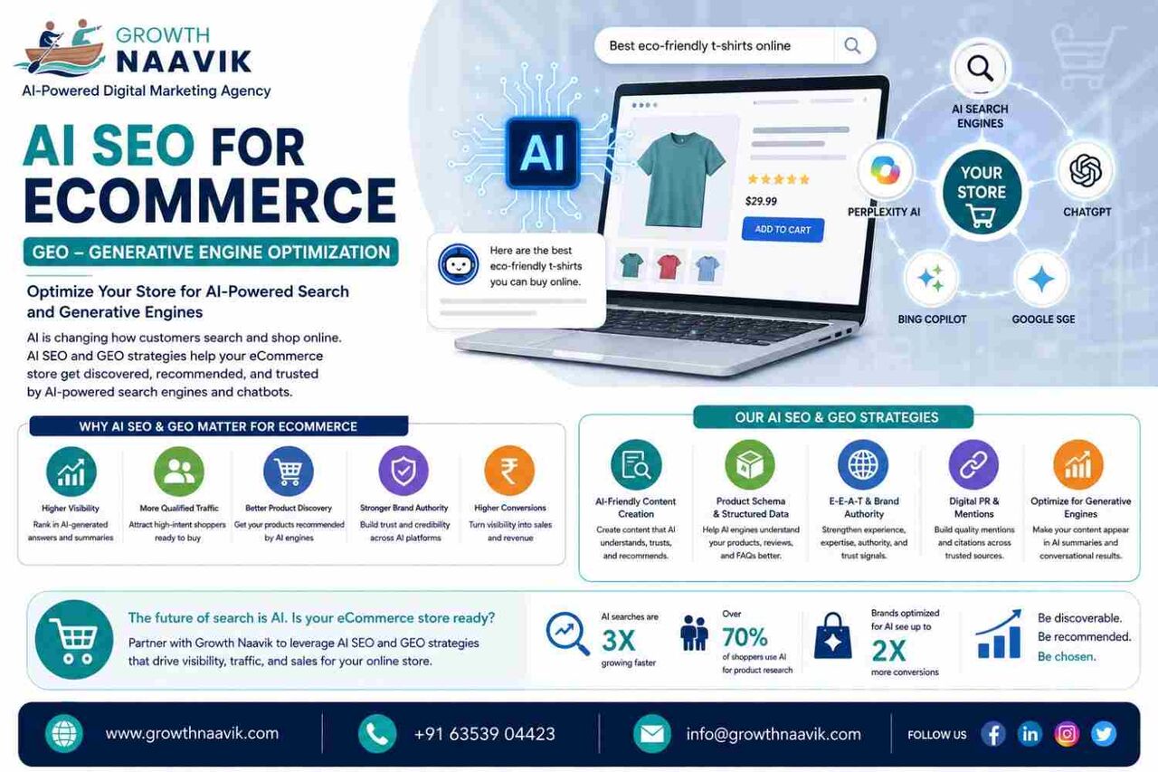 Mumbai, Business, AI-Powered Ecommerce SEO For Better Search Visibility