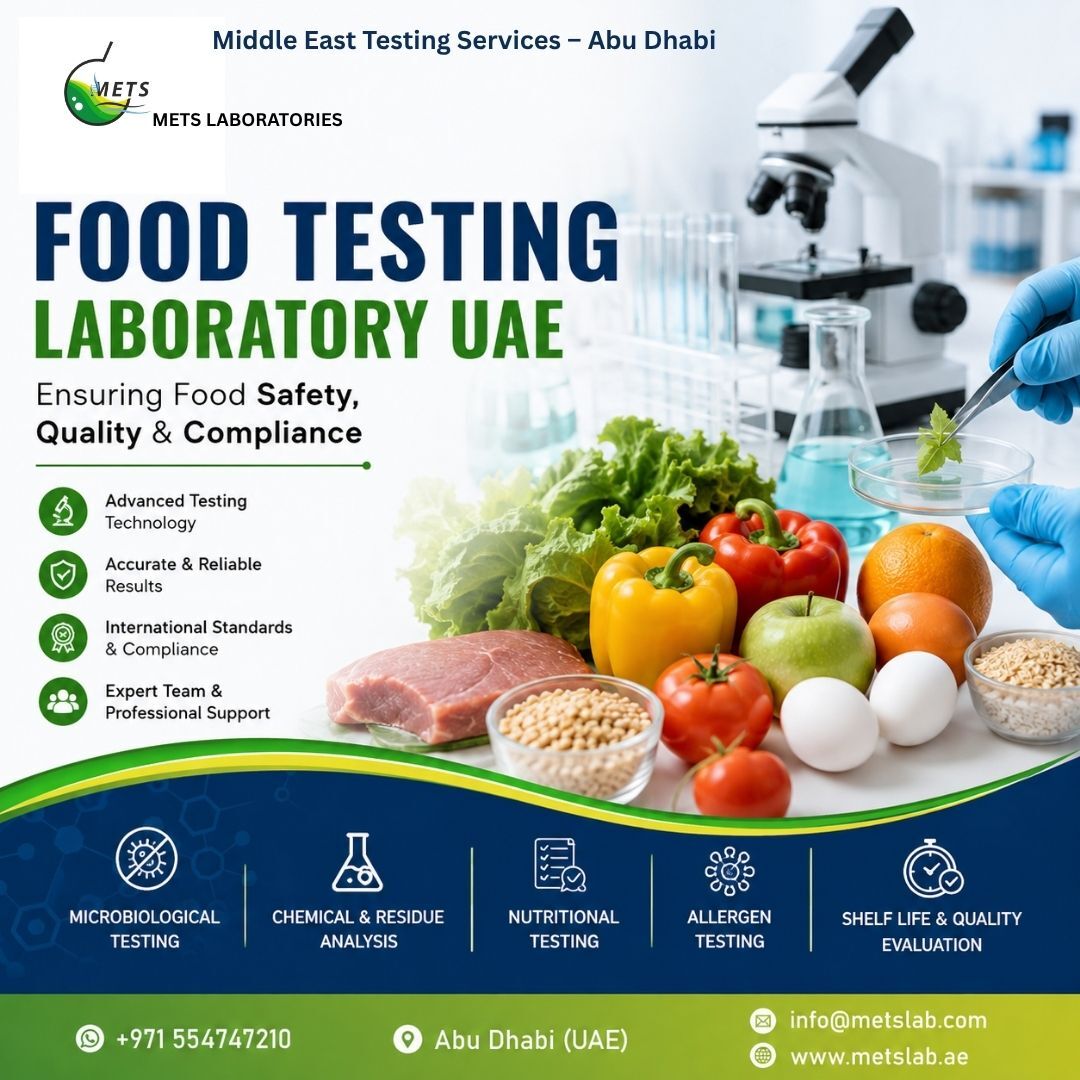 Abu Dhabi, Business, Food Pathogen Testing Laboratory UAE For Reliable Microbial Safety