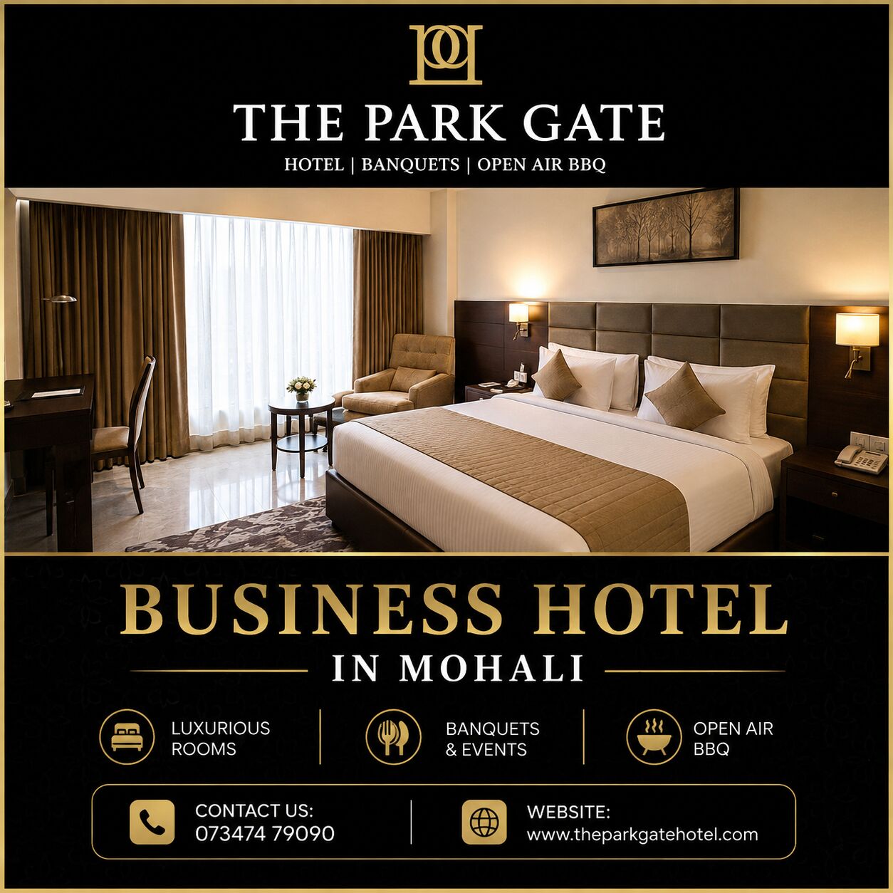 Chandigarh, Food & Drink, The Park Gate Hotel  Best Business Hotel In Mohali