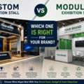 Custom Vs Modular Exhibition Stall: Which One Is Right For Your Brand?