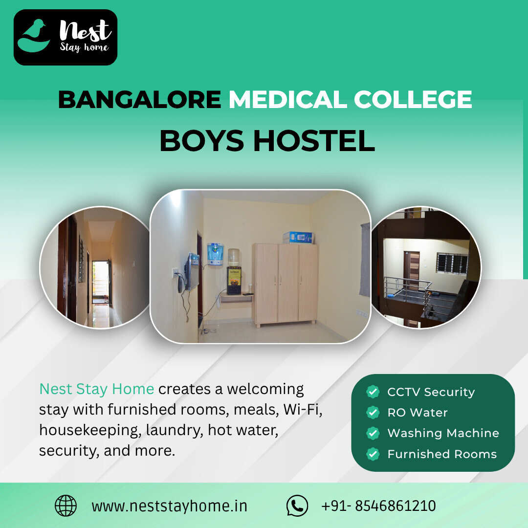 Bangalore, Apartments, Flats, Houses & Villas, Bangalore Medical College Boys Hostel
