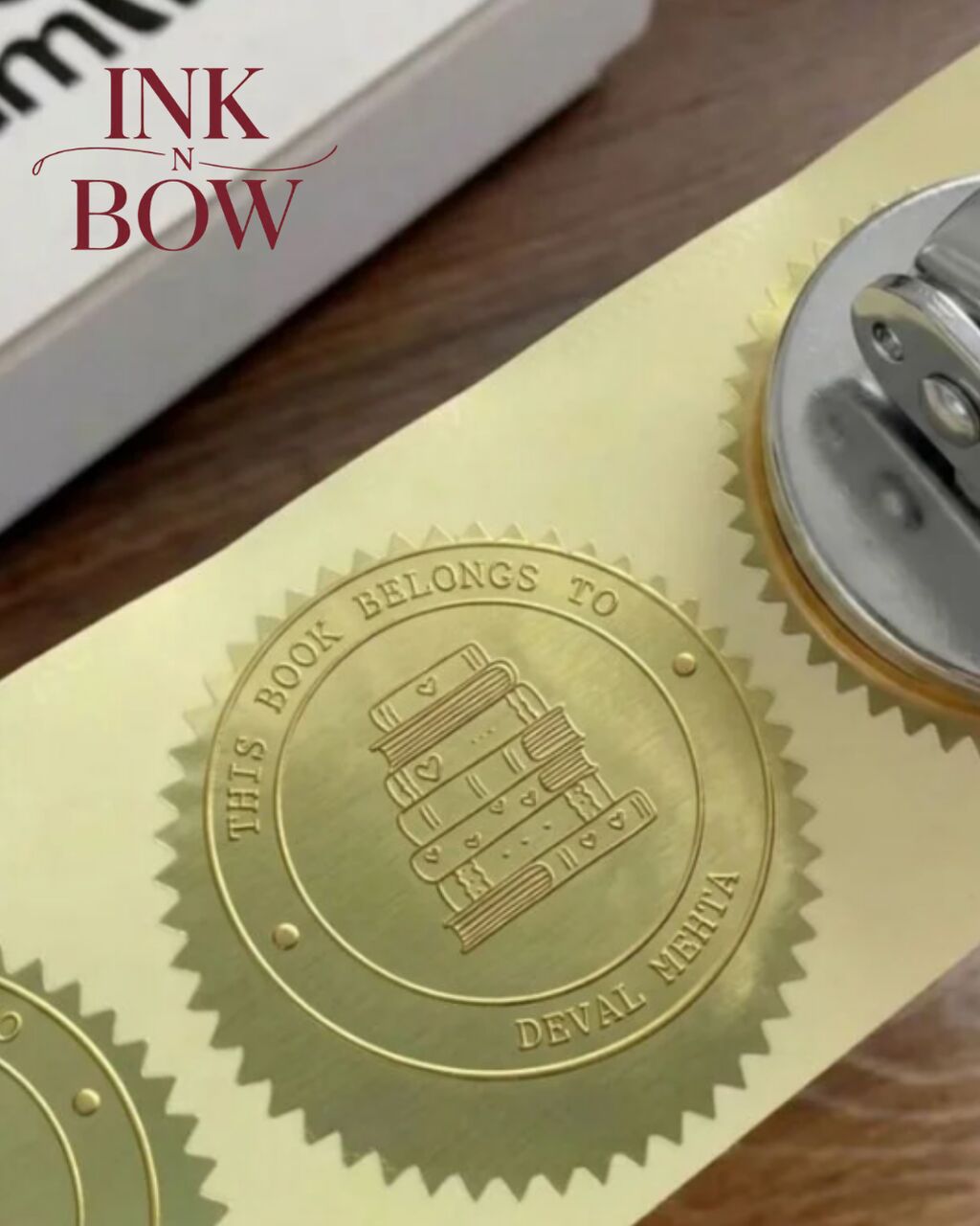 Mumbai, Books, INR 399,  Buy Premium Quality Plain Scallop Edge Emboss Cards | Ink N Bow