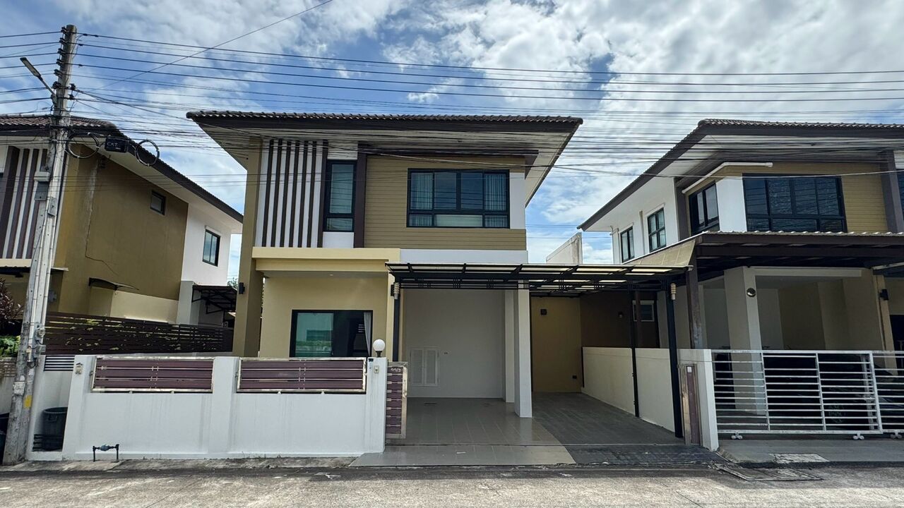 Bangkok, Real Estate For Sale, THB 2600000,  3 BR,  40 Sq. Feet,  ขายบ้าน 2 ชั้น 40 ตร.ว. หมู่บ้านวาน่าบีย
