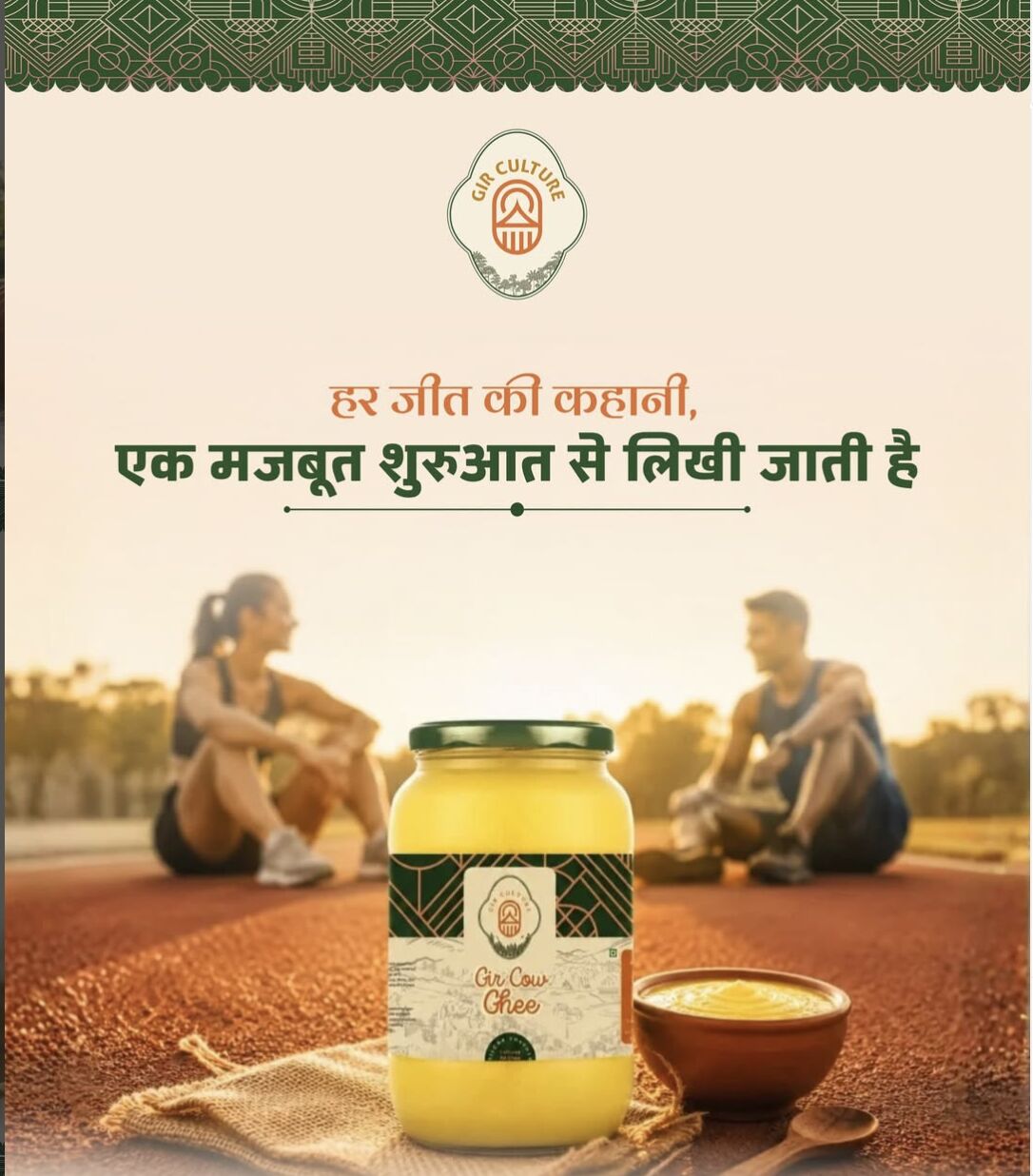 Mumbai, Food, INR 1499,  Gir Culture Pure Gir Cow Ghee 1ltr &ndash; Bilona Method, 100% Natural