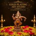 Nritya Ganapathy Gold-Plated Idol