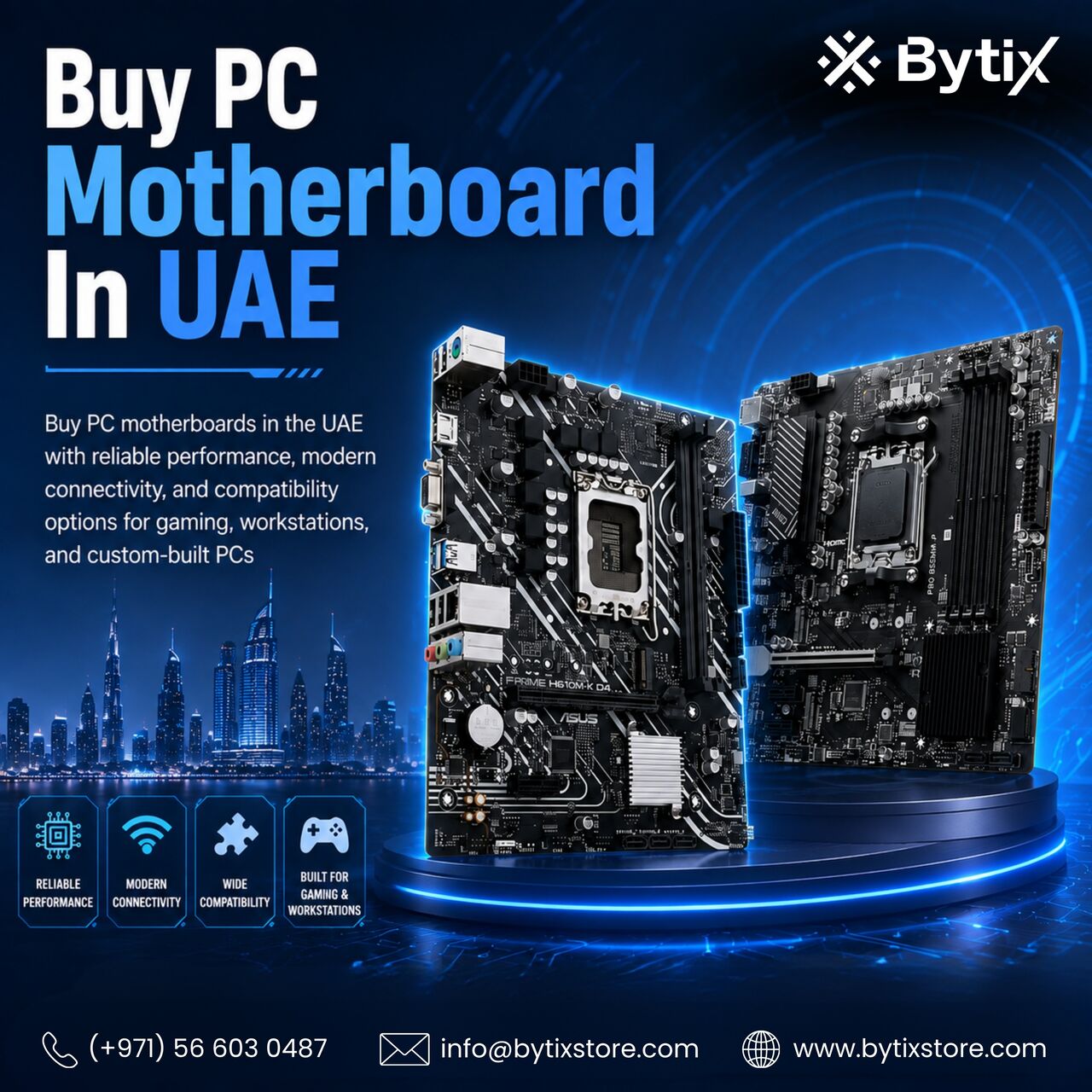 Dubai, Computers, AED 375,  Buy PC Motherboards Online In UAE At The Best Prices