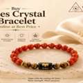 INR 991,  Buy Aries Crystal Bracelet Online | Original Mesh Rashi Bracelet At The Stardust Studio