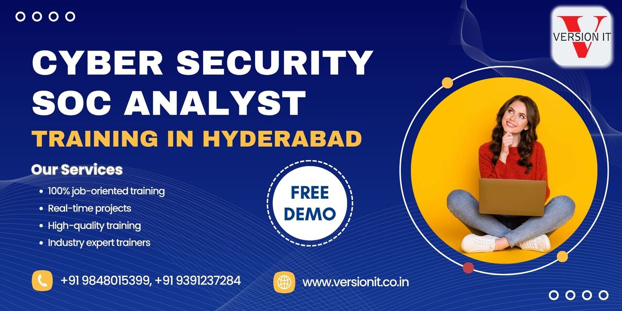 Hyderabad, Education, Cyber Security SOC Analyst Training In Hyderabad
